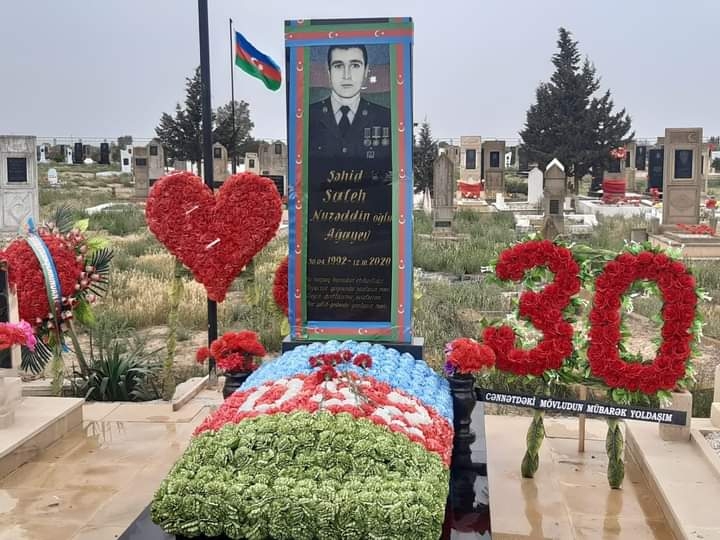 “Azərbaycan Bayrağı orden"li Saleh  Ağayevin 30  yaşı tamam oldu