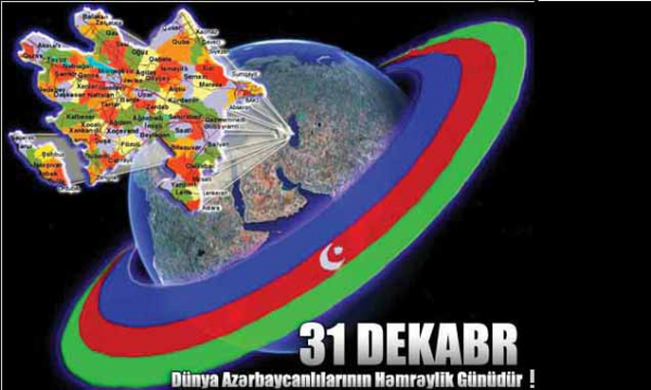 31 dekabr Dünya Azərbaycanlılarının Həmrəylik Günüdür