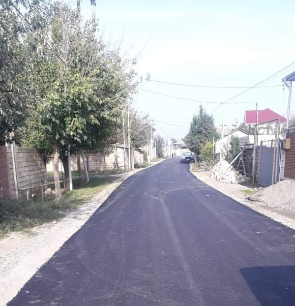 Biləsuvar şəhərinin 23 küçəsində asfaltlaşdırılma işləri aparılır