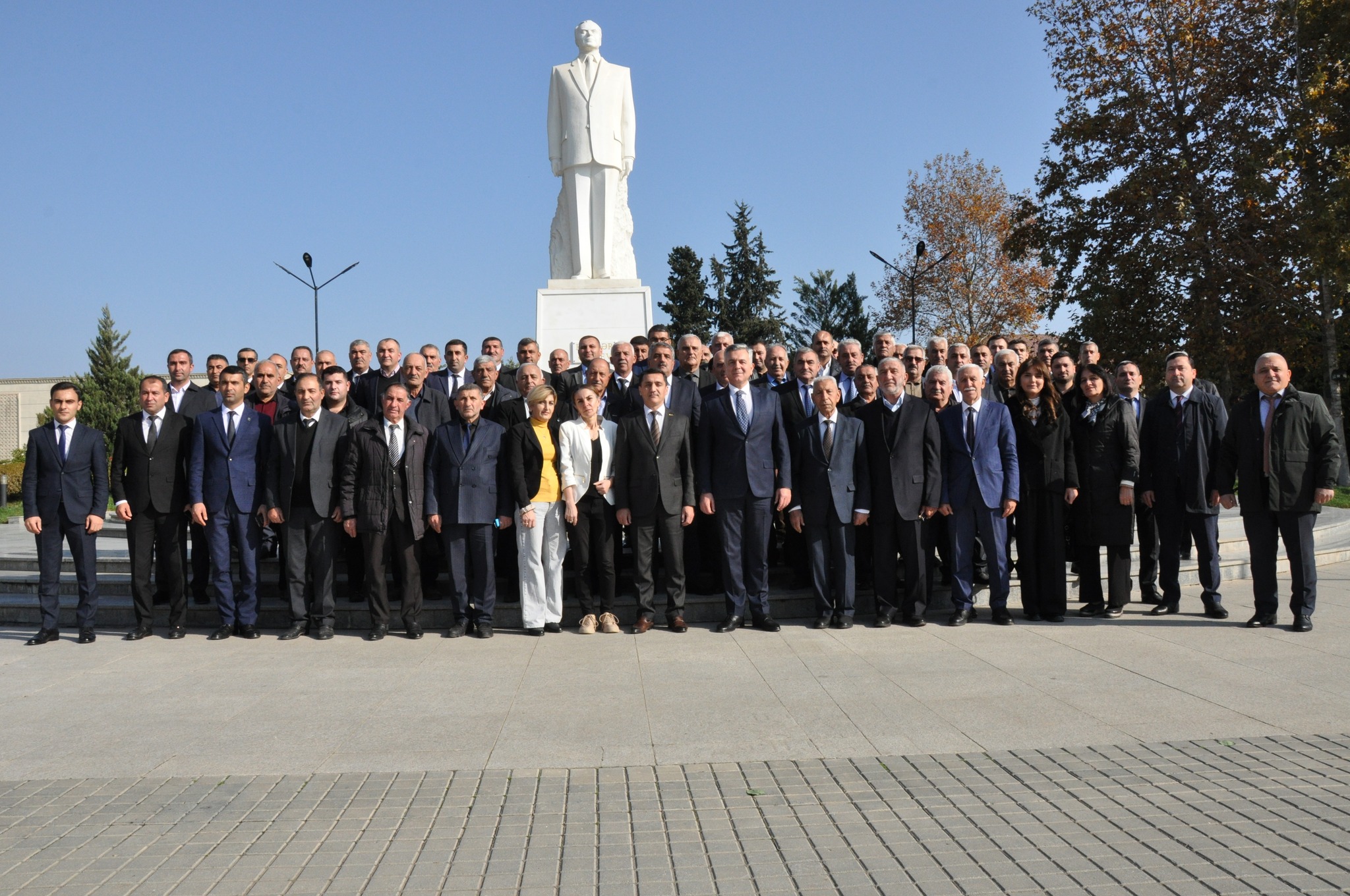 Biləsuvar rayonunda YAP-ın təsis edilməsinin 32 illiyinə həsr olunmuş tədbir keçirilib