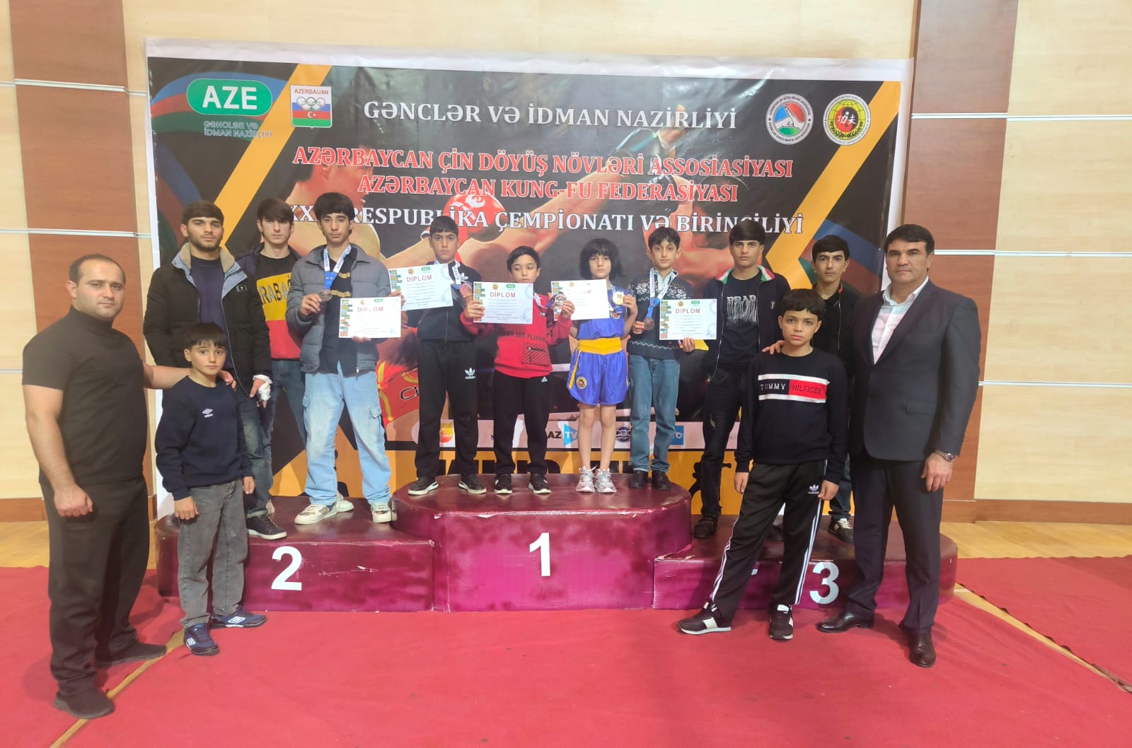 “Biləsuvar Kung Fu” idman klubunun yetirmələri çempionatda uğurlu nəticə qazandı