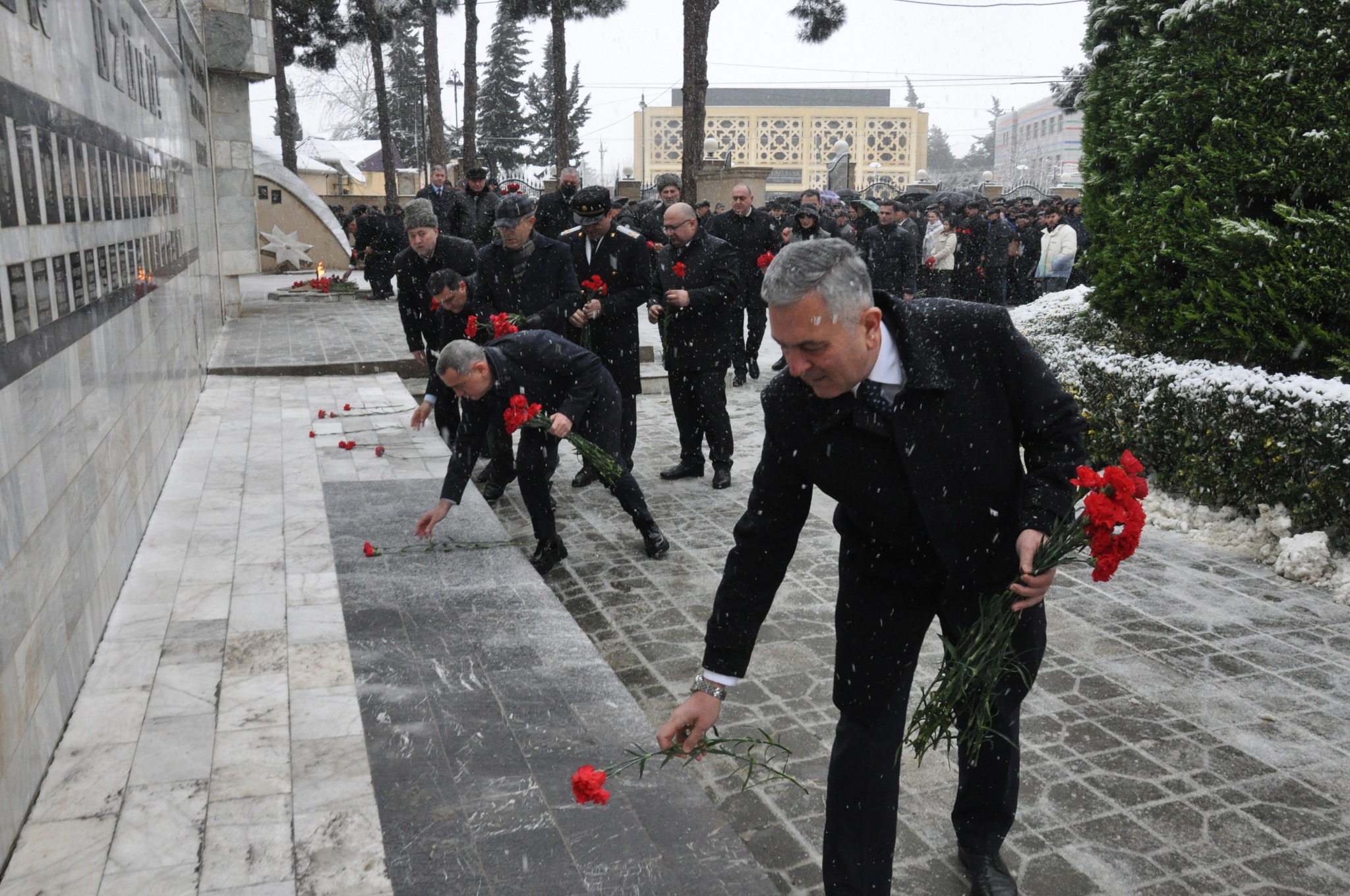 Biləsuvarda 20 Yanvar şəhidlərinin xatirəsi yad edildi