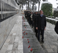Tibb işçiləri 20 Yanvar şəhidlərinin xatirəsini ehtiramla anıb