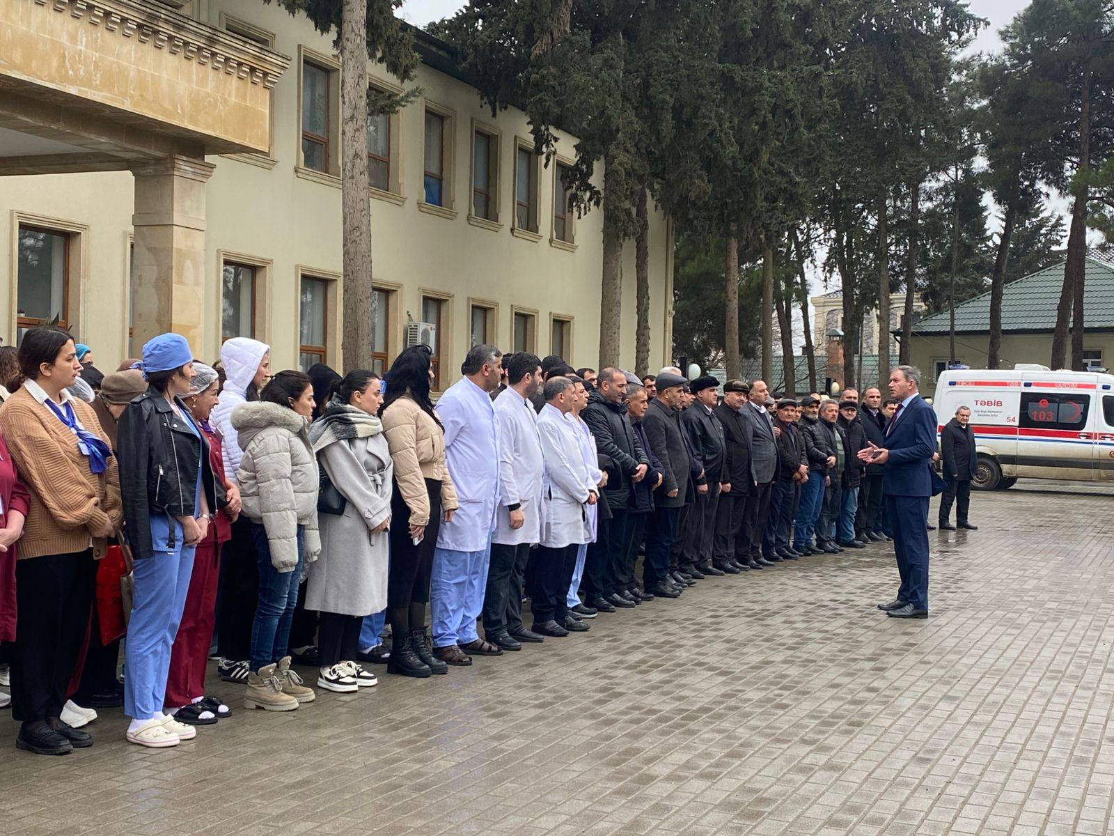 Biləsuvar Rayon Mərkəzi Xəstəxanasında Xocalı soyqırımı anılıb