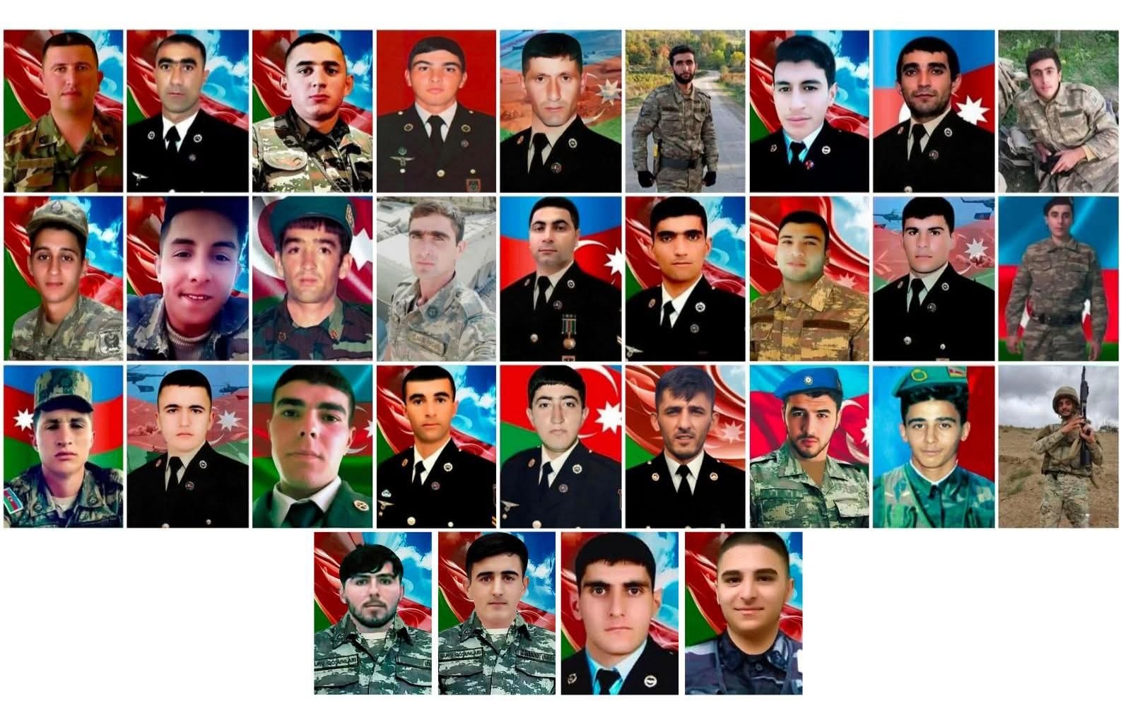 Bir kənddən 7 şəhid - Prezident hamısını təltif etdi