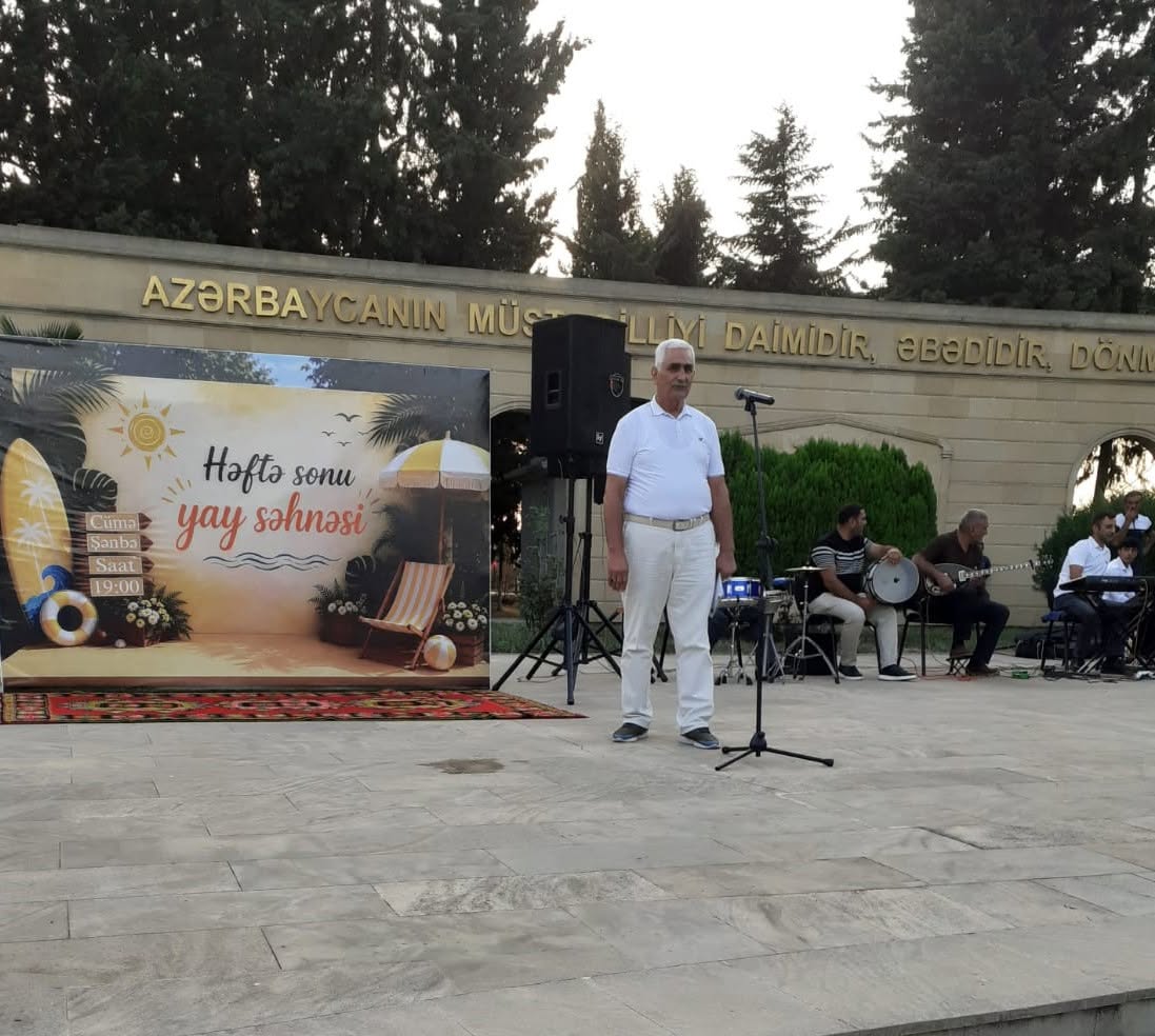 Biləsuvar şəhər Mərkəzi Parkında növbəti konsert proqramı nümayiş olunub.
